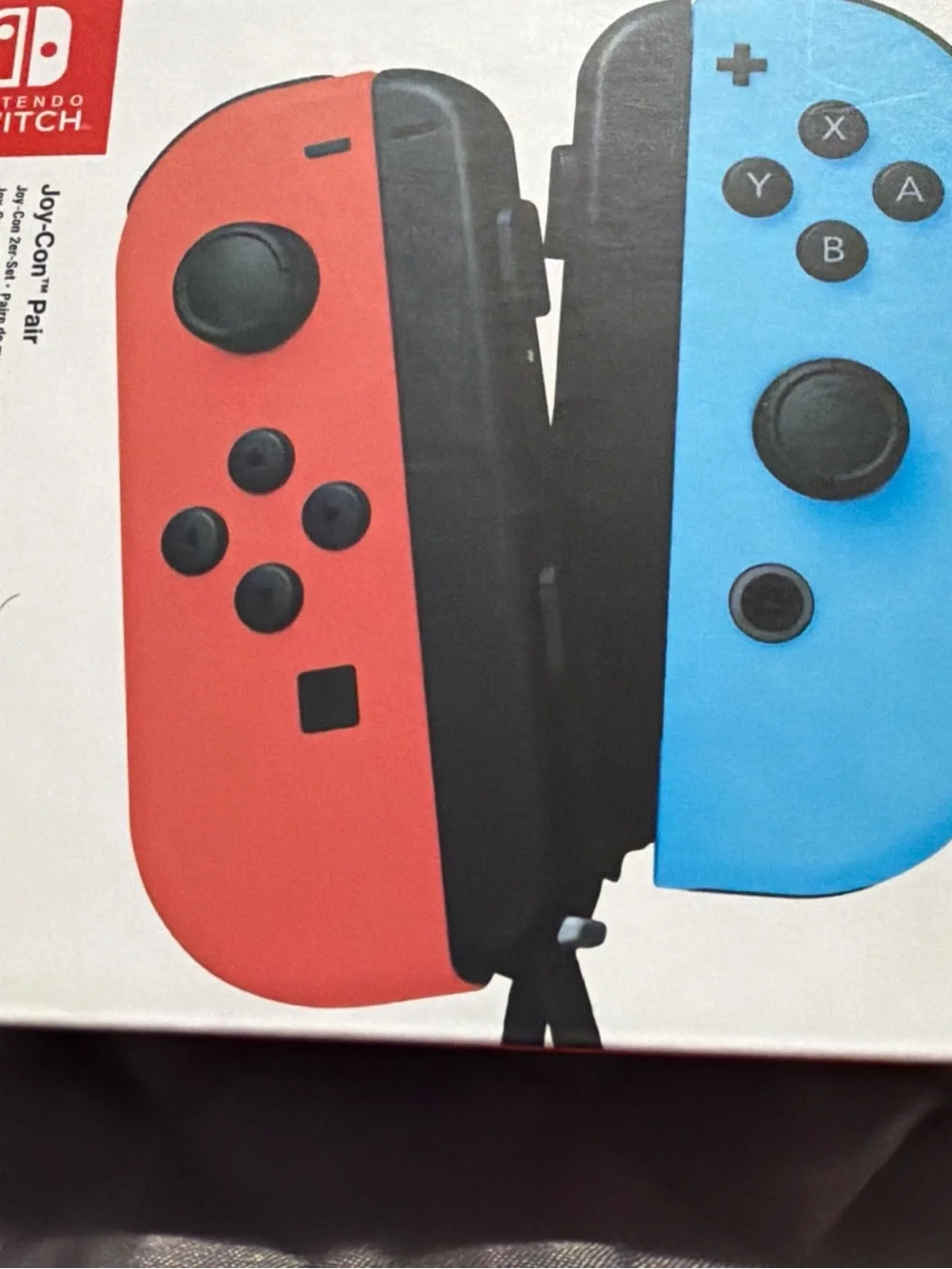 Nintendo Joy-Con Controllers Red & Blue Pair
